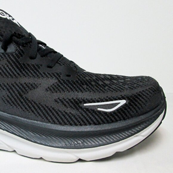 Hoka Women's Clifton 9 Sneaker, Black/White, 7,5 - Picture 4 of 12